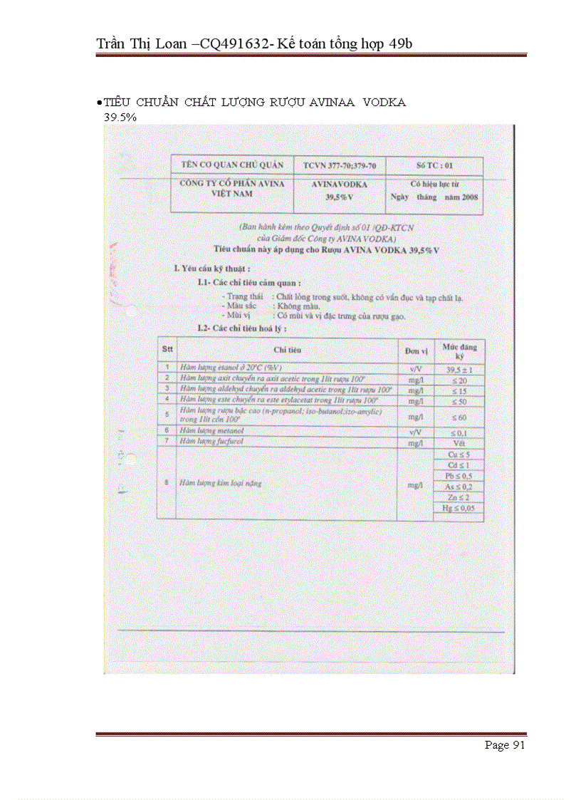 image for page Hoàn thiện kế toán chi phí sản xuất và tính giá thành sản phẩm tại công ty cổ phần AVINAA