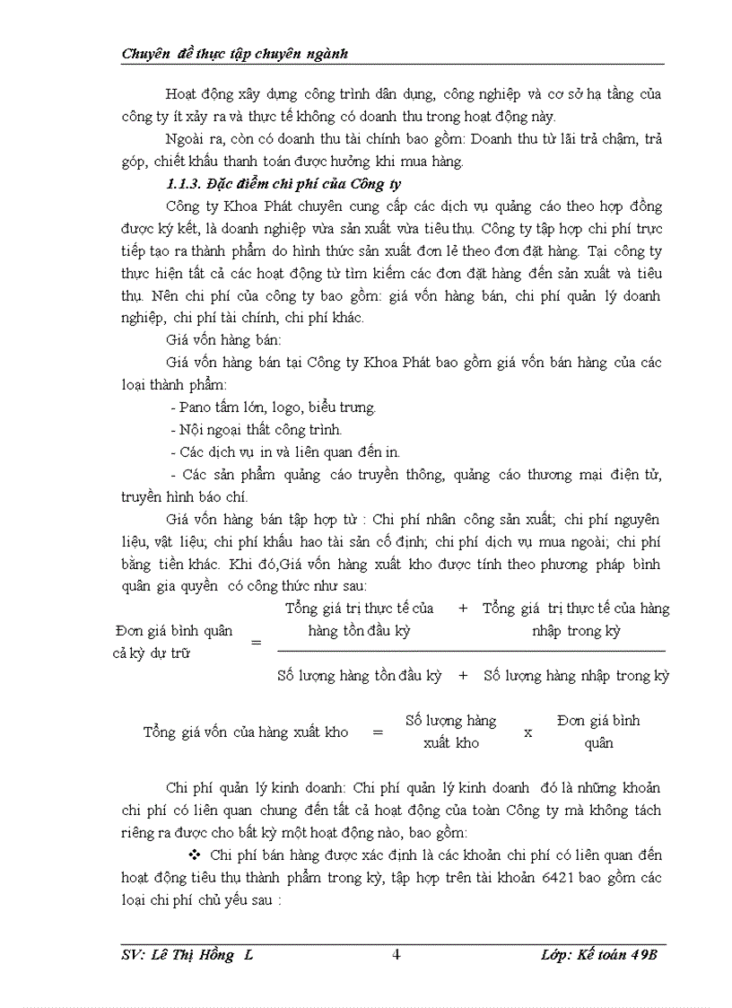 image for page Hoàn thiện kế toán doanh thu – chi phí và xác định kết quả kinh doanh tại công ty TNHH Khoa Phát