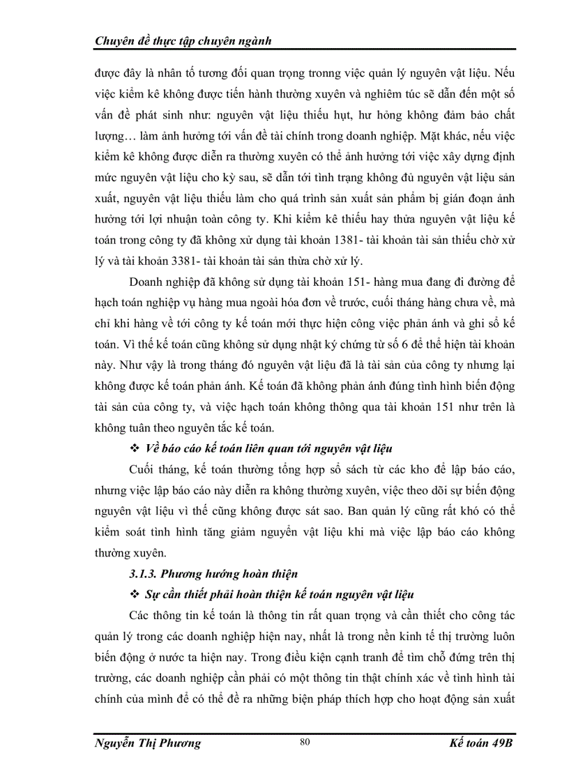 image for page Hoàn thiện kế toán nguyên vật liệu tại công ty cổ phần Tràng An