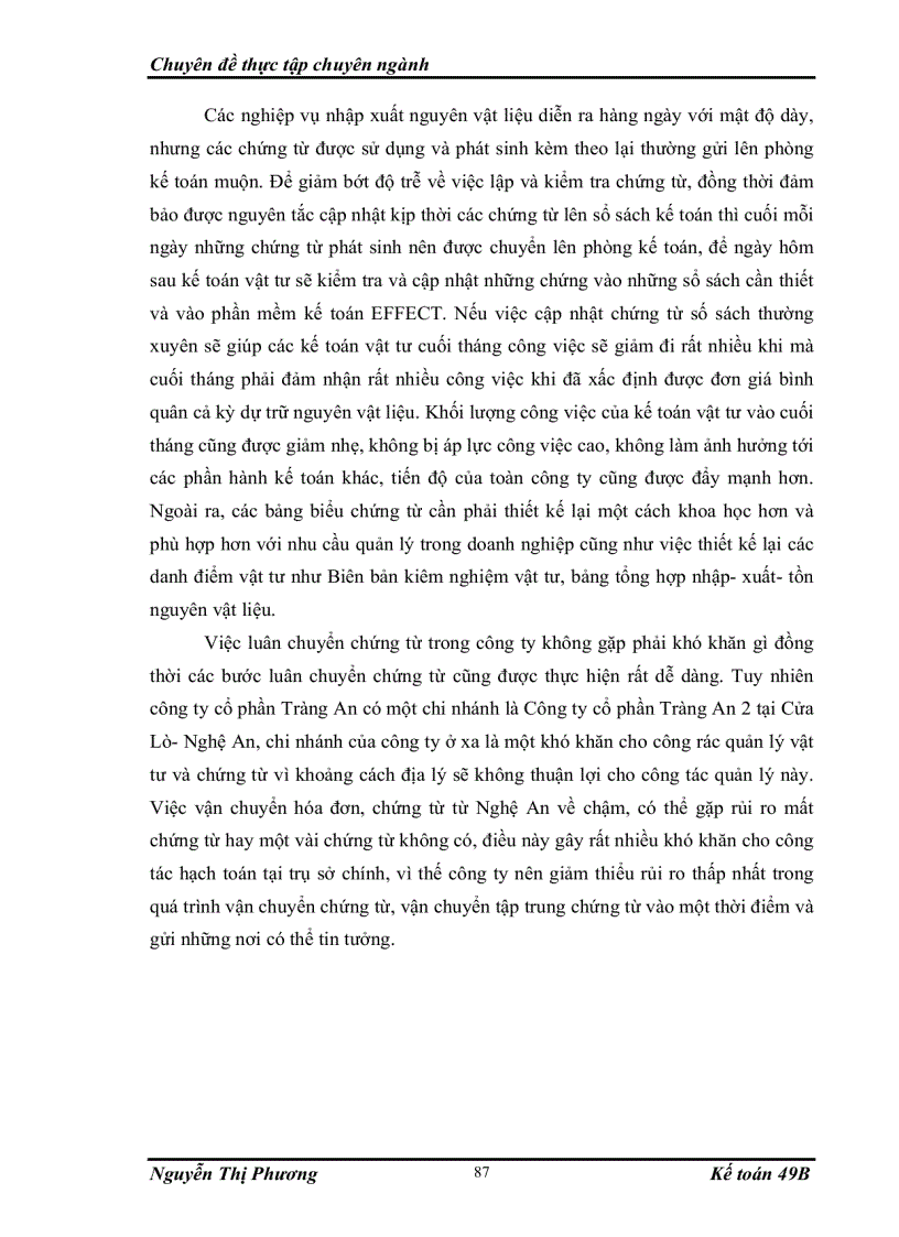 image for page Hoàn thiện kế toán nguyên vật liệu tại công ty cổ phần Tràng An