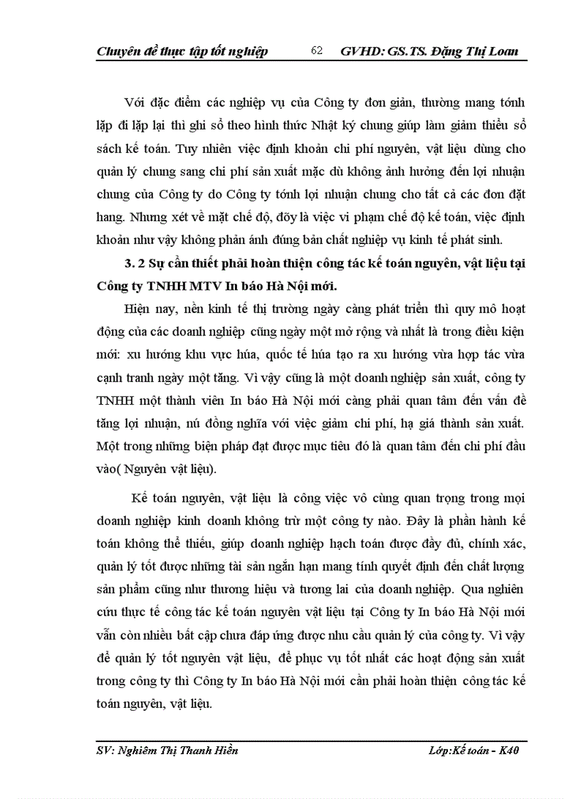 image for page Hoàn thiện kế toán nguyên vật liệu tại công ty TNHH một thành viên In báo Hà Nội mới