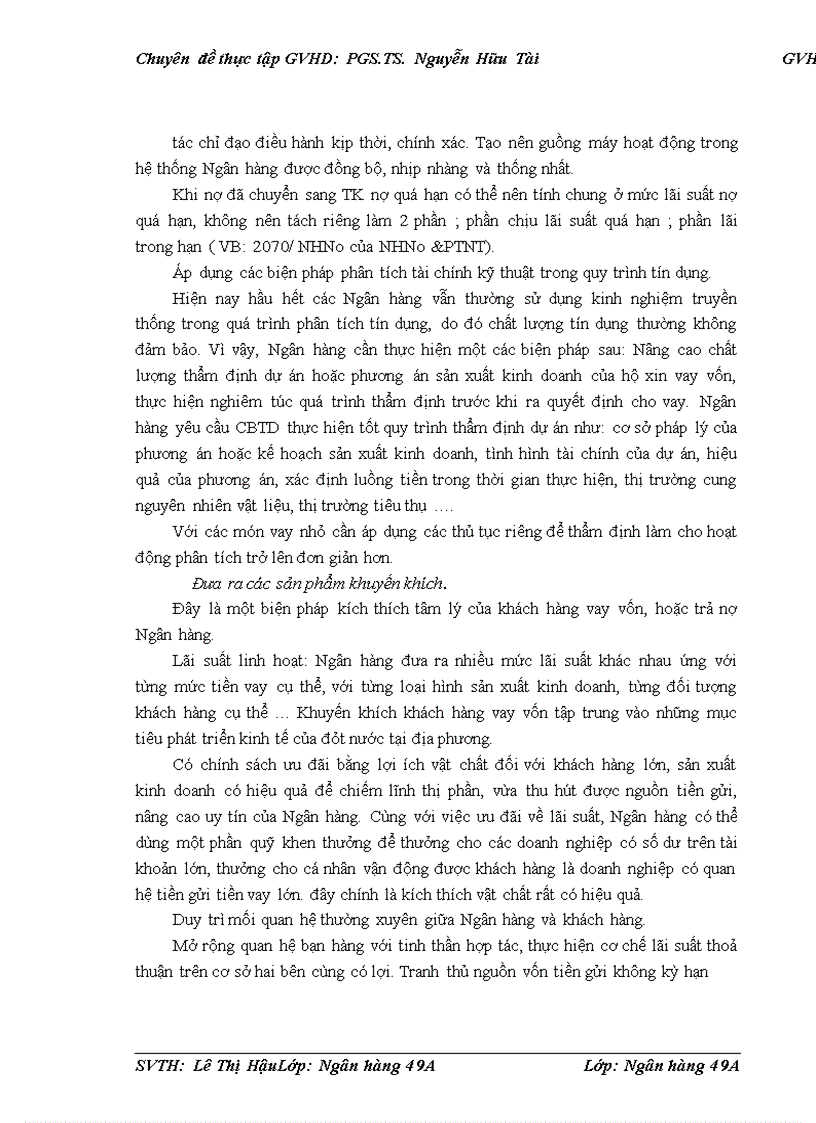 image for page Giải pháp nâng cao chất lượng cho vay HSX tại chi nhánh NHNo&PTNT Thanh Oai