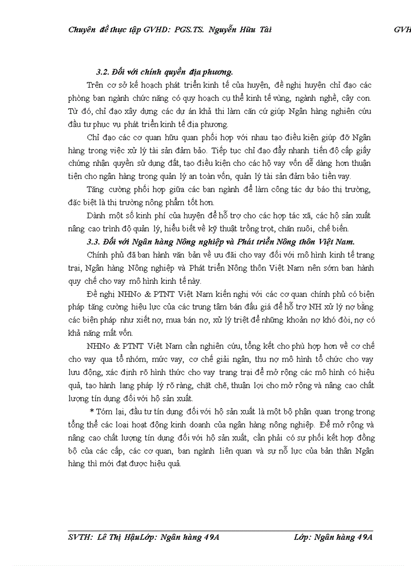 image for page Giải pháp nâng cao chất lượng cho vay HSX tại chi nhánh NHNo&PTNT Thanh Oai