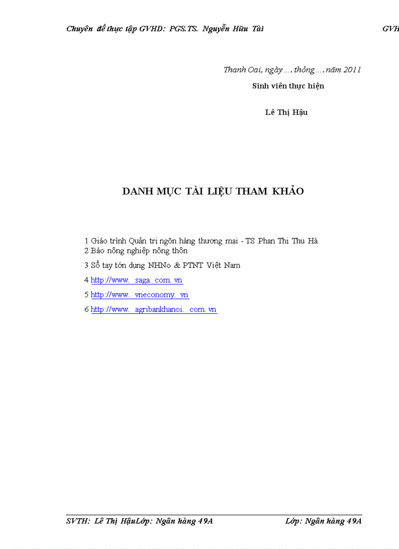 image for page Giải pháp nâng cao chất lượng cho vay HSX tại chi nhánh NHNo&PTNT Thanh Oai