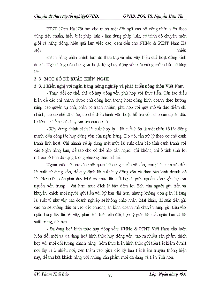 image for page Giải pháp tăng cường công tác huy động vốn tại chi nhánh ngân hàng nông nghiệp và phát triển nông thôn Nam Hà Nội