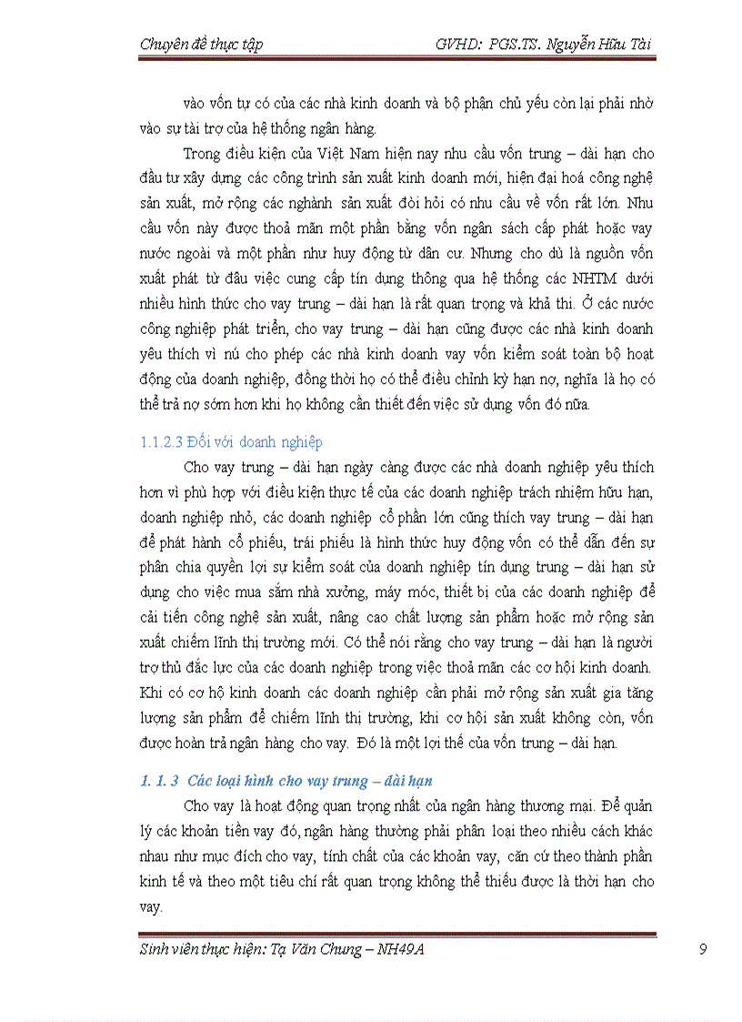 image for page Giải pháp nâng cao chất lượng cho vay trung-dài hạn tại Chi Nhánh NHNN&PTNT Nam Hà Nội
