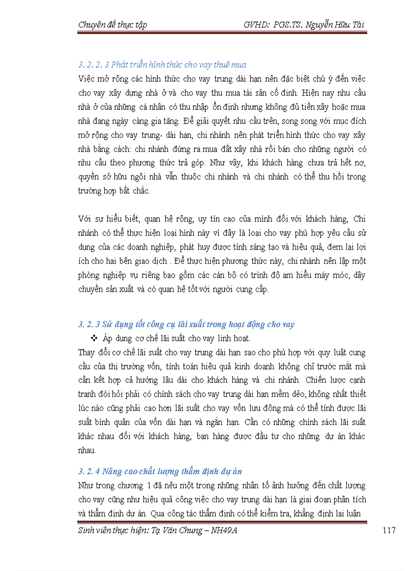 image for page Giải pháp nâng cao chất lượng cho vay trung-dài hạn tại Chi Nhánh NHNN&PTNT Nam Hà Nội