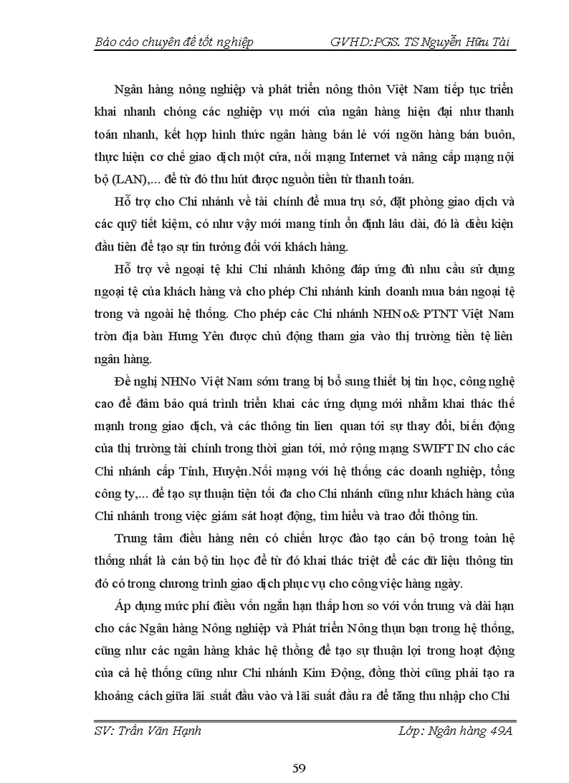 image for page Nâng cao hiệu quả huy động vốn tại ngân hàng nông nghiệp và phát triển nông thôn chi nhánh huyện Kim Động