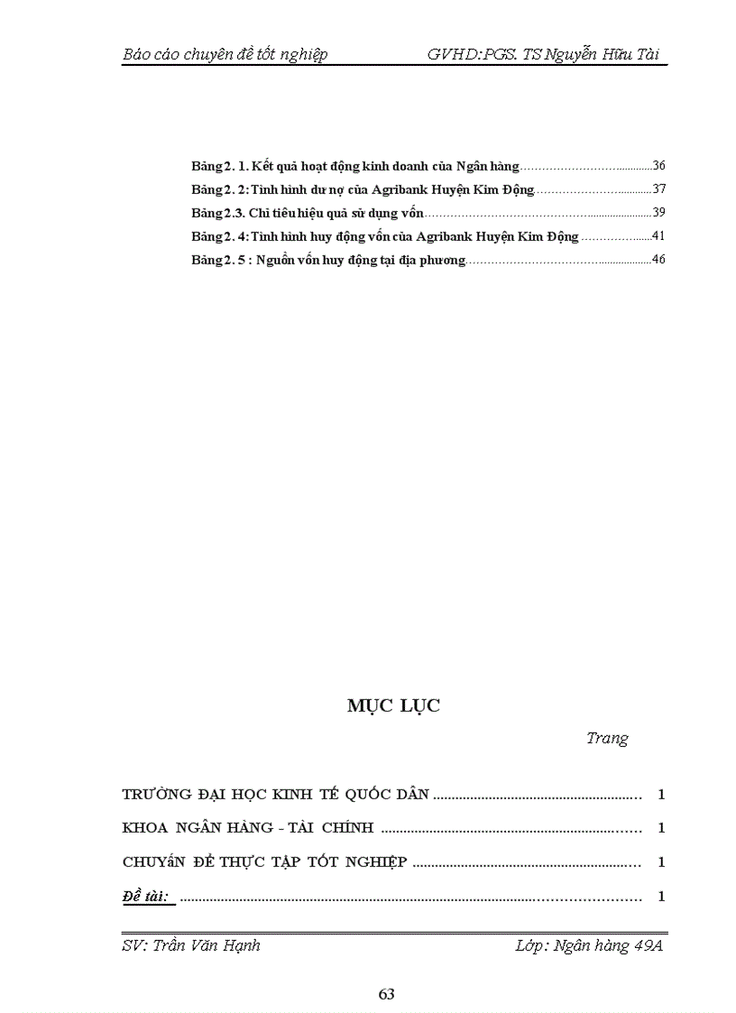 image for page Nâng cao hiệu quả huy động vốn tại ngân hàng nông nghiệp và phát triển nông thôn chi nhánh huyện Kim Động