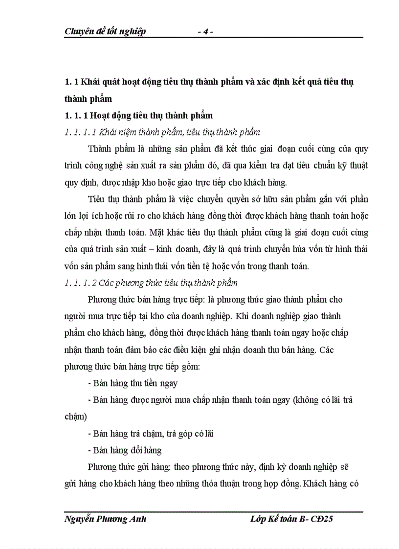 image for page Kế toán tiêu thụ thành phẩm và xác định kết quả tiêu thụ thành phẩm tại Công ty cổ phần Bánh kẹo Hải Hà