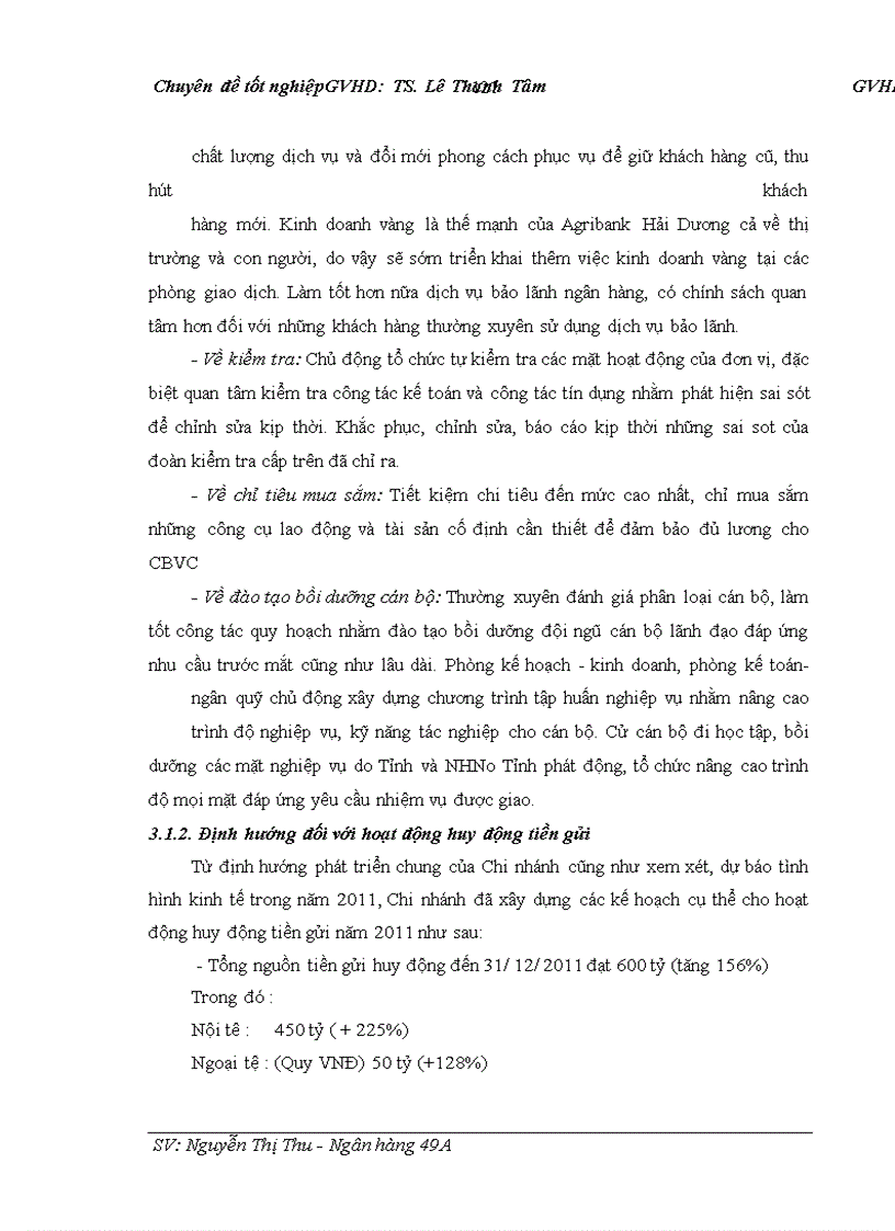 image for page Tăng cường huy động tiền gửi tại Ngân hàng Nông nghiệp và Phát triển Nông thôn - chi nhánh thành phố Hải Dương