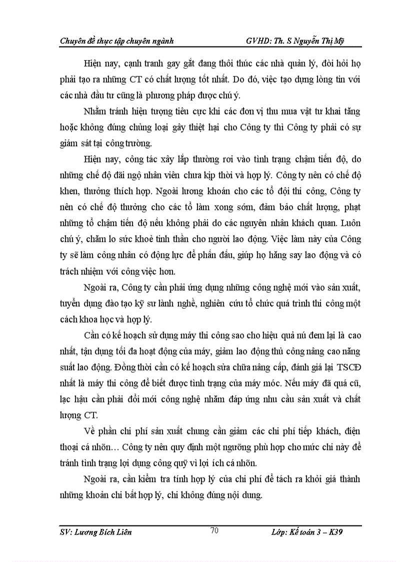 image for page Hoàn thiện công tác kế toán chi phí sản xuất và tính giá thành sản phẩm tại Công ty Cổ phần Xây lắp Điện lực I