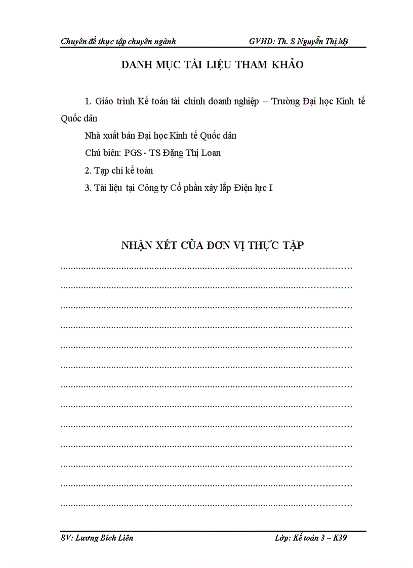 image for page Hoàn thiện công tác kế toán chi phí sản xuất và tính giá thành sản phẩm tại Công ty Cổ phần Xây lắp Điện lực I