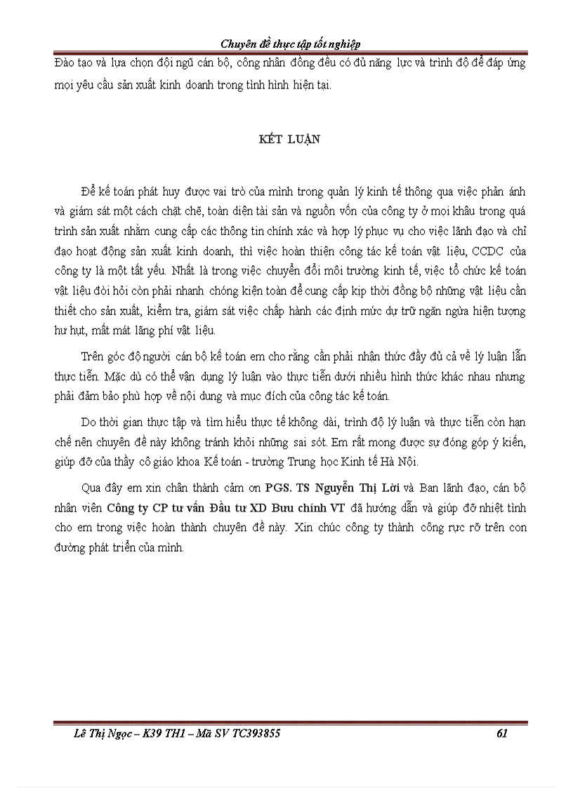 image for page Hoàn thiện kế toán Nguyên vật liệu tại công ty CP Tư vấn Đầu tư và Xây dựng Bưu chính Viễn thông