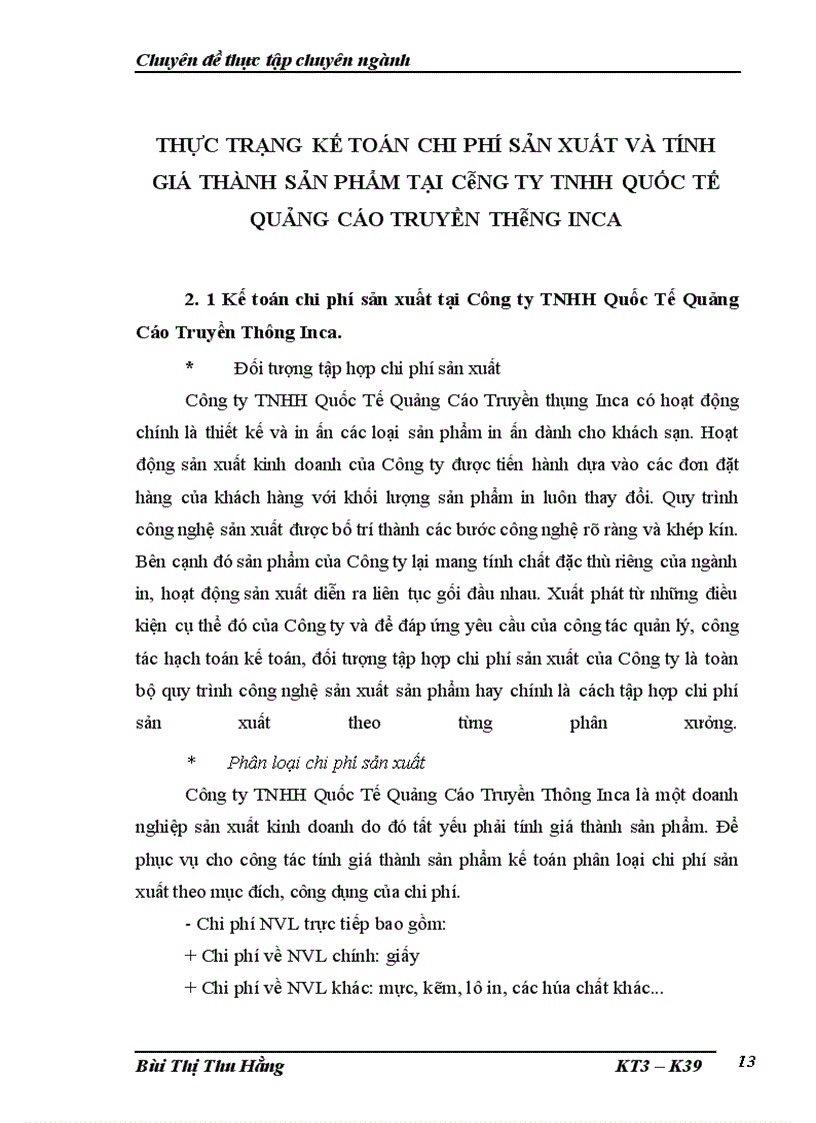 image for page Hoàn thiện công tác kế toán chi phí sản xuất và tính giá thành sản phẩm tại Công ty TNHH Quốc Tế Quảng Cáo Truyền Thông Inca