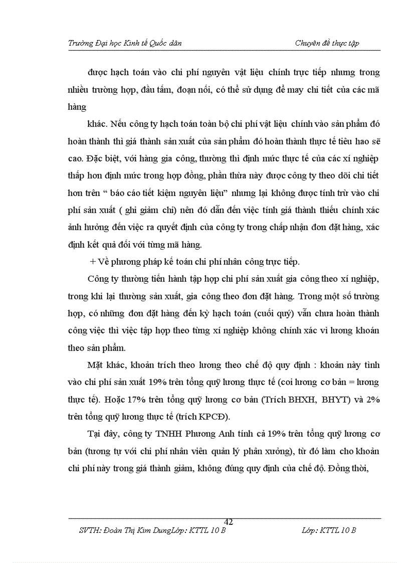 image for page Hoàn thiện Kế toán chi phí sản xuất và tính giá thành sản phẩm tại Công ty TNHH Phương Anh