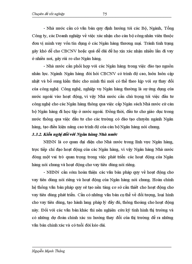 image for page Đẩy mạnh hoạt động cho vay tiêu dùng tại ngân hàng thương mại cổ phần nhà hà nội