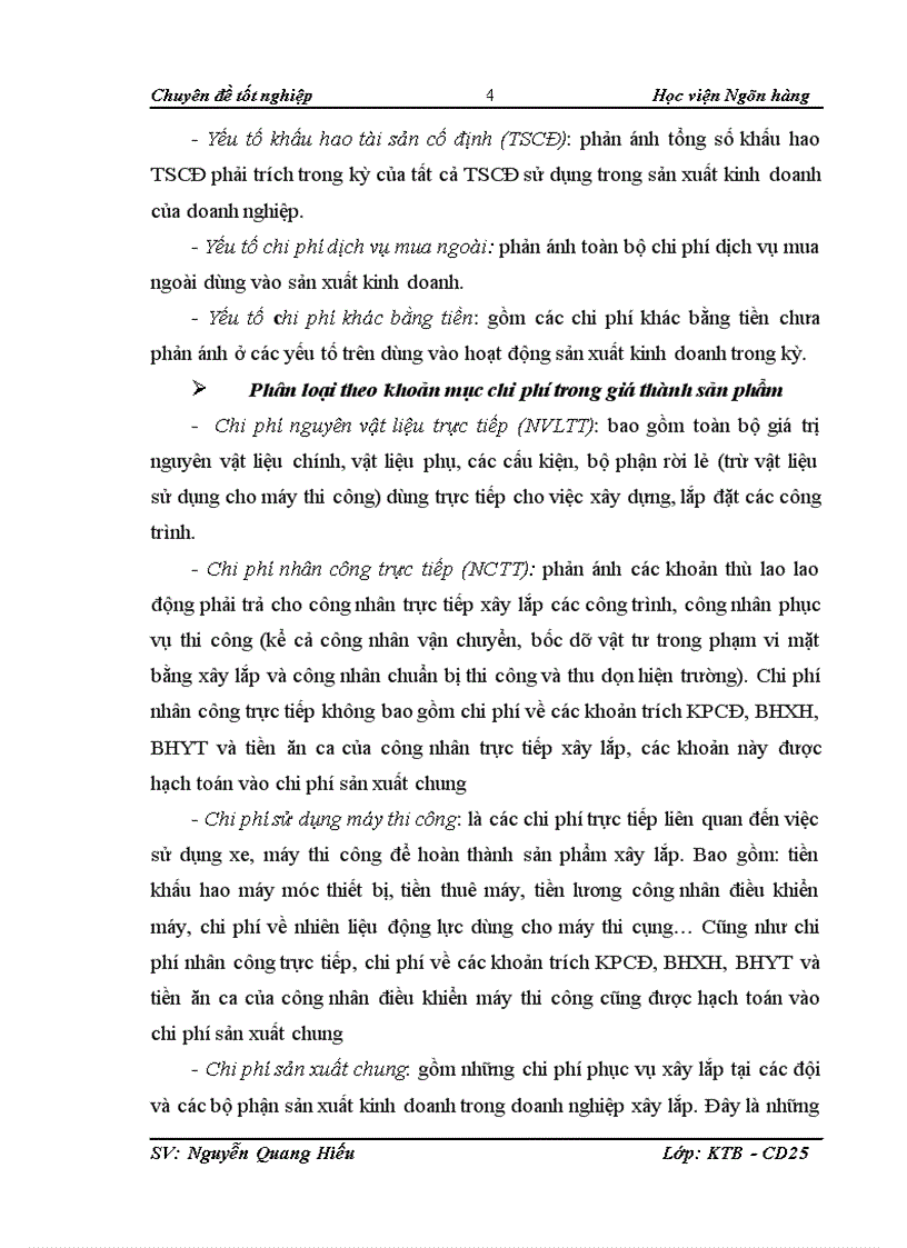 image for page Chi phí sản xuất và tính giá thành sản phẩm xây lắp tại Công ty cổ phần xây dựng và kiến trúc Hatha