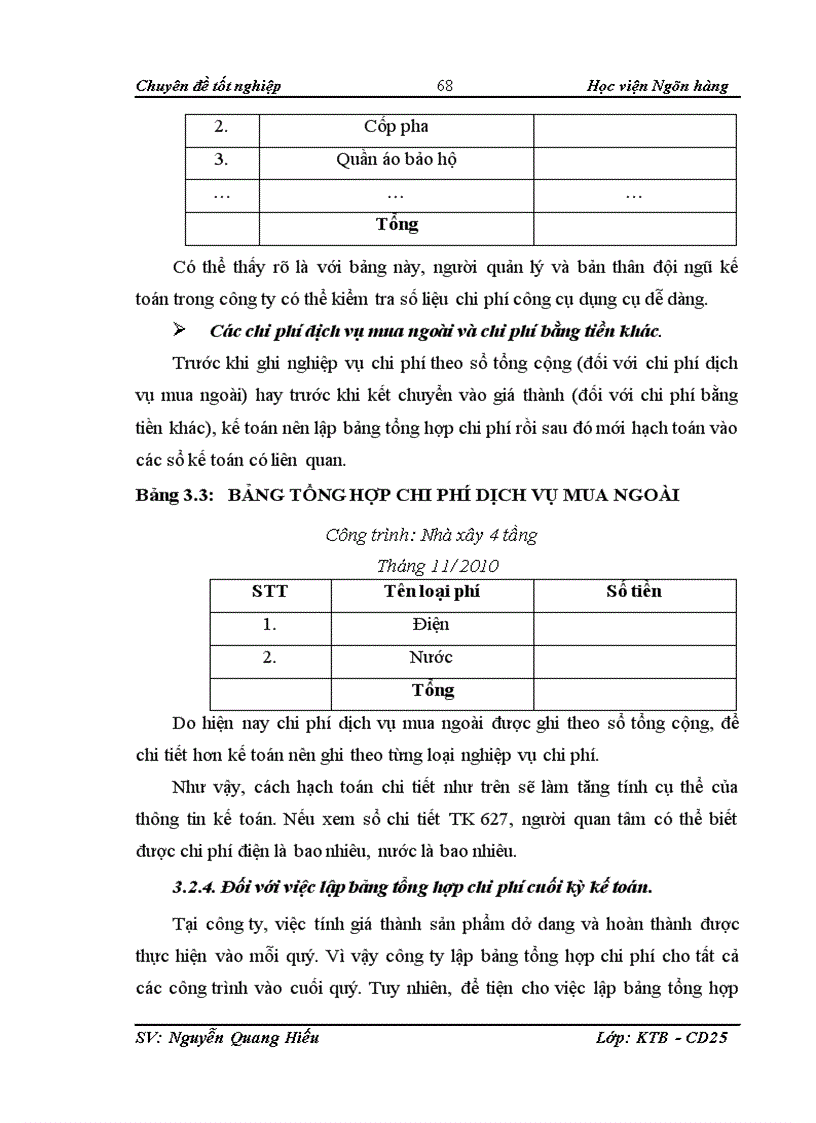 image for page Chi phí sản xuất và tính giá thành sản phẩm xây lắp tại Công ty cổ phần xây dựng và kiến trúc Hatha