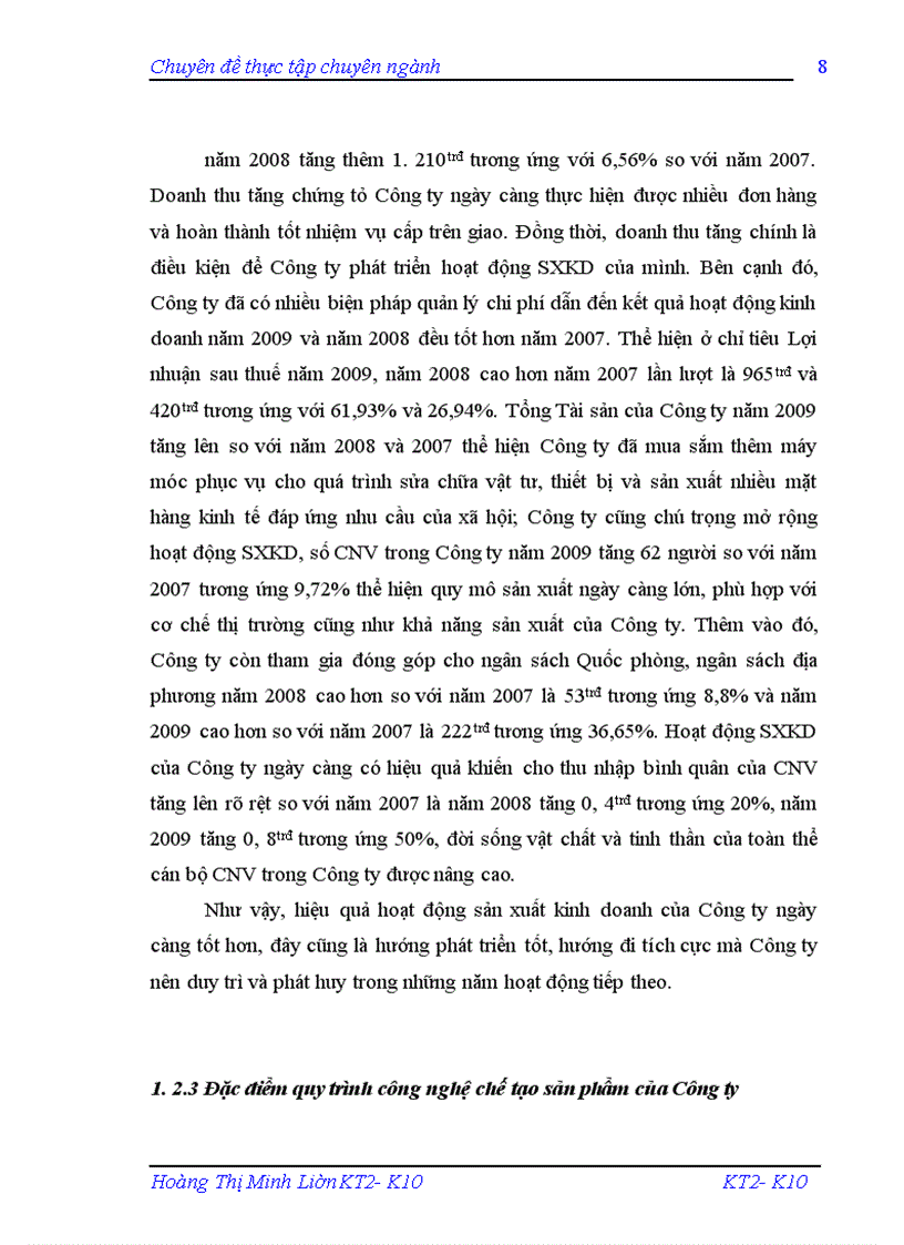 image for page Báo cáo thực tập tại Cty một thành viên 113