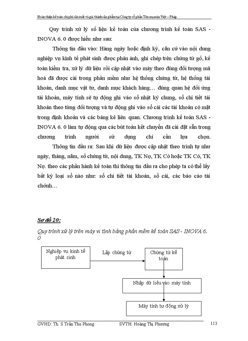 image for page Hoàn thiện kế toán chi phí sản xuất và tính giá thành sản phẩm tại Công ty cổ phần Tôn mạ màu Việt Pháp