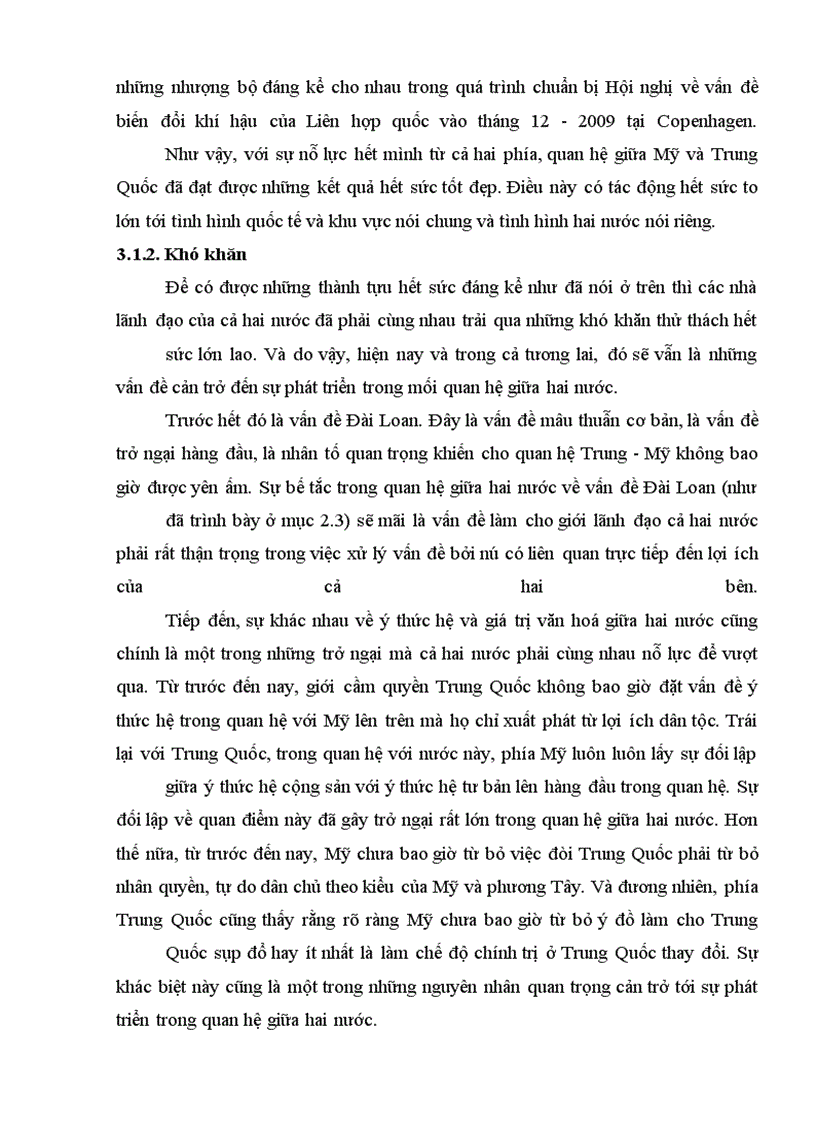 image for page Những nhân tố tác động đến quan hệ Mỹ - Trung từ năm 2001 đến năm 2010.