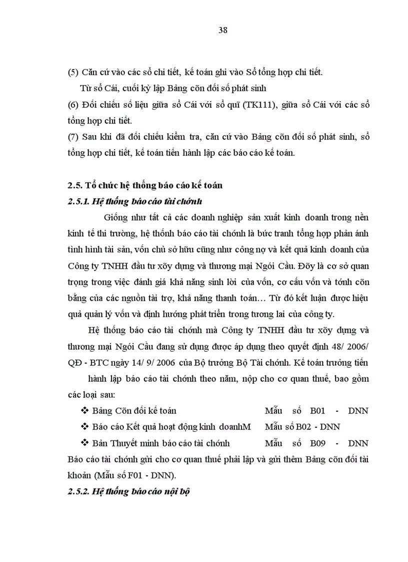 image for page Báo cáo thực tập tại công ty TNHH đầu tư xây dựng và thương mại Ngãi Cầu