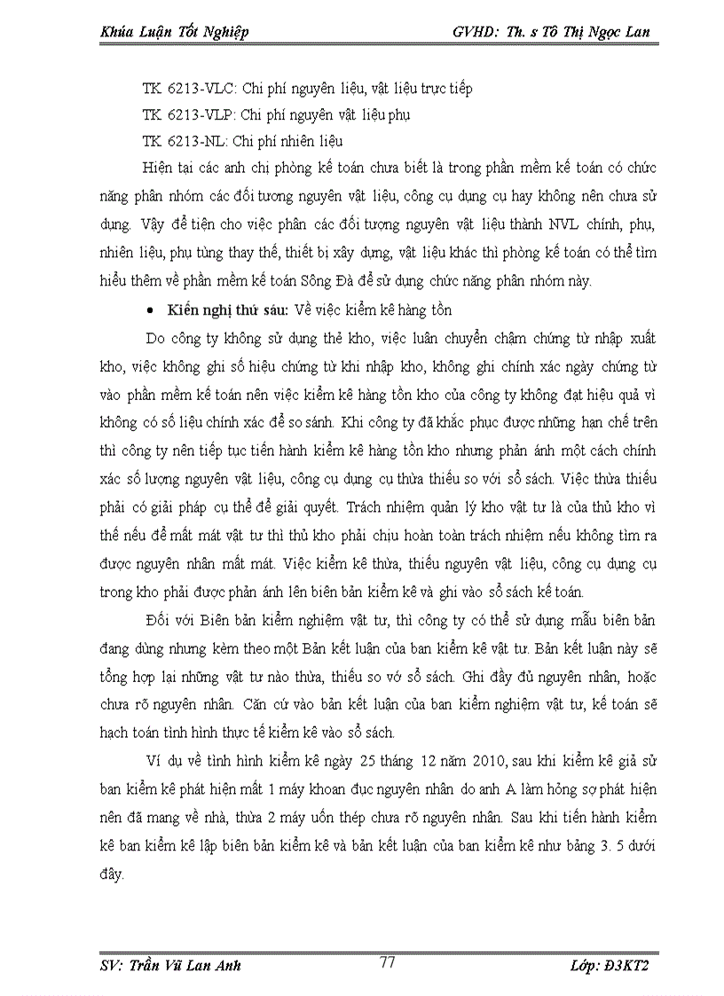 image for page Kế toán nguyên vật liệu, công cụ dụng cụ tại Công ty cổ phần Đầu tư Xây lắp Dầu khí Hòa Bình