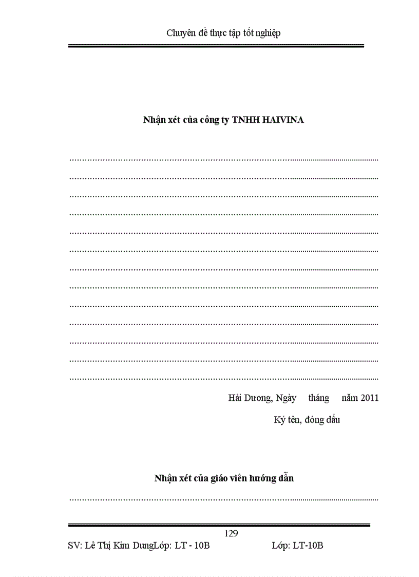 image for page Hoàn thiện kế toán chi phí sản xuất và tính giá thành sản phẩm tại công ty TNHH HAIVINA