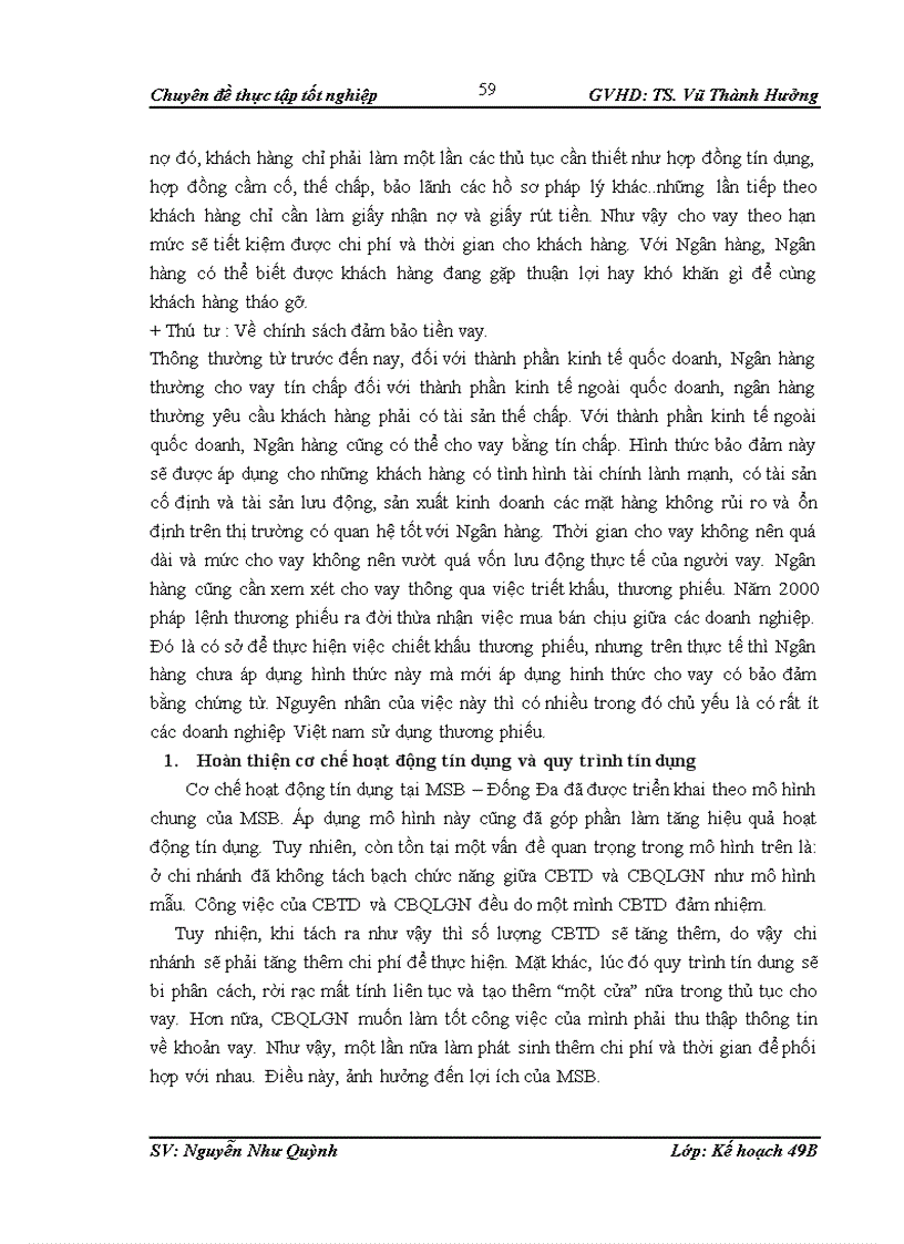 image for page Một số giải pháp nâng cao chất lượng hoạt động tín dụng tại ngân hàng TMCP hàng hải – chi nhánh đống đa