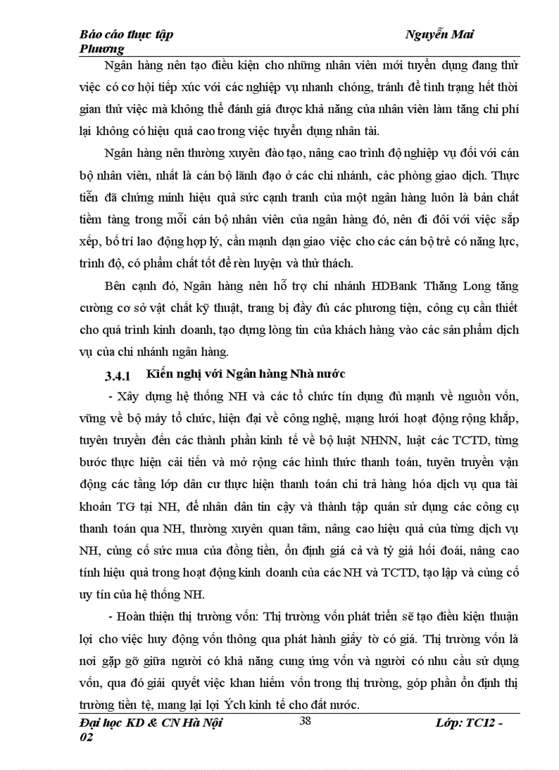 image for page Một số giải pháp nhằm nâng cao hiệu quả huy động vốn tại NHTMCP phát triển nhà thành phố HCM - chi nhánh Thăng Long
