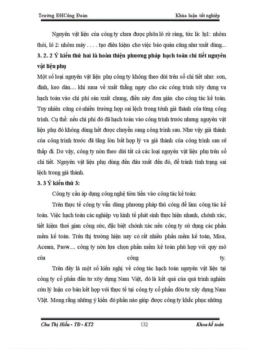 image for page Hoàn thiện công tác kế toán nguyên vật liệu tại công ty cổ phần đầu tư xây dựng Nam Việt