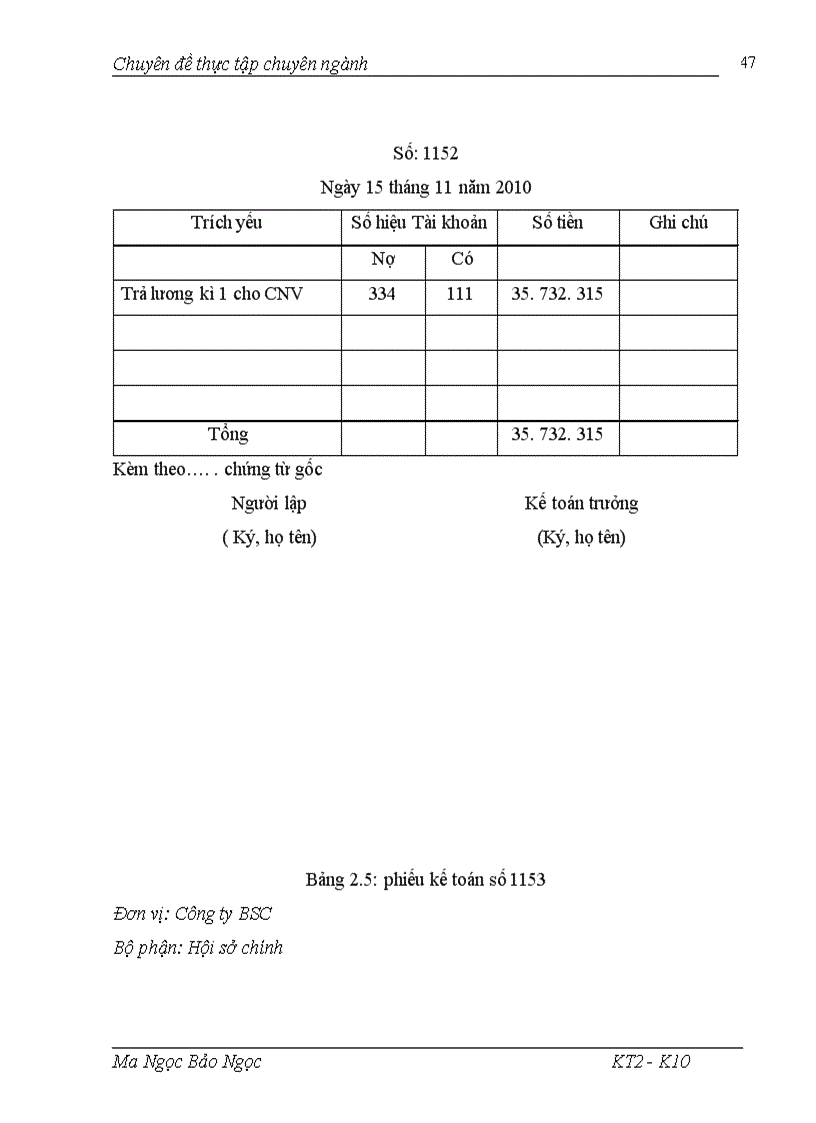 image for page Hạch toán tiền lương và các khoản trích theo lương tại công ty BSC