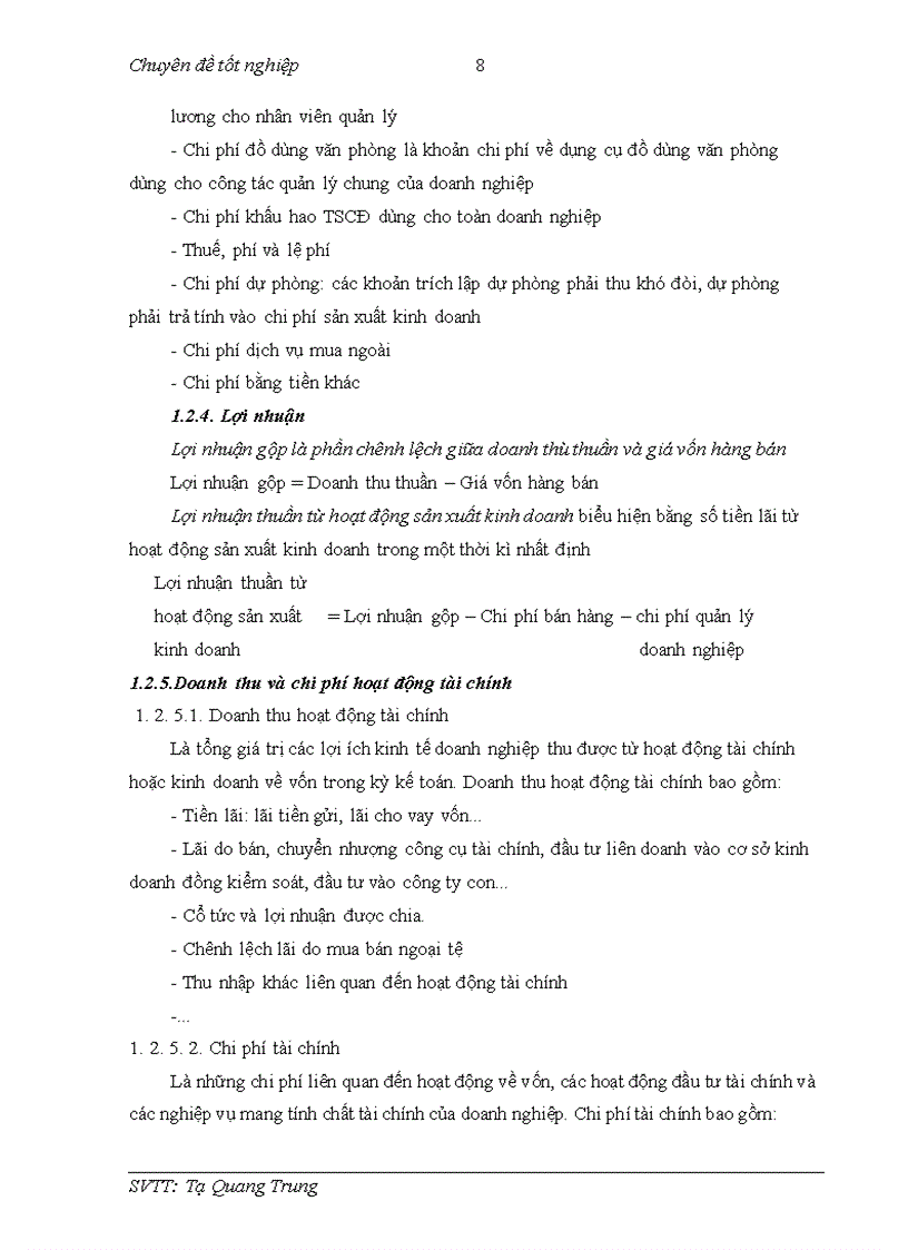 image for page Kế toán doanh thu và xác định kết quả kinh doanh tại Công ty Cổ phần Xây dựng Vinaconex 9 2