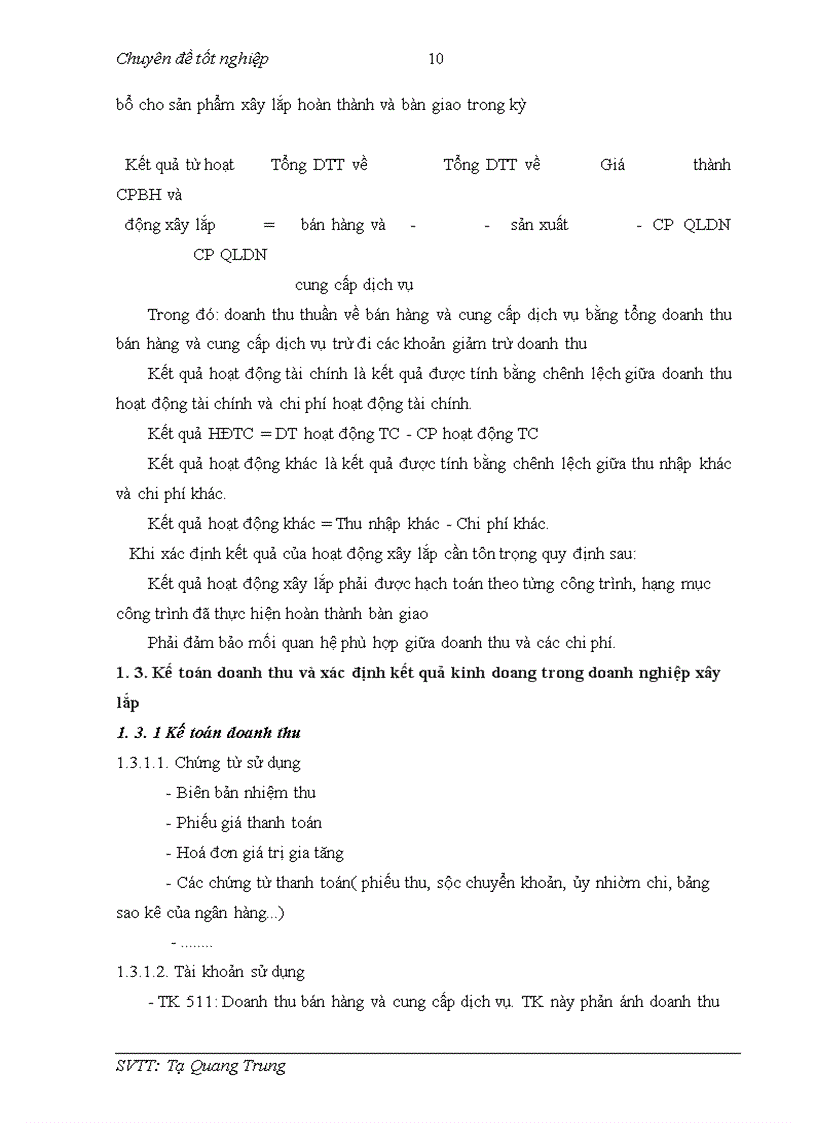 image for page Kế toán doanh thu và xác định kết quả kinh doanh tại Công ty Cổ phần Xây dựng Vinaconex 9 2