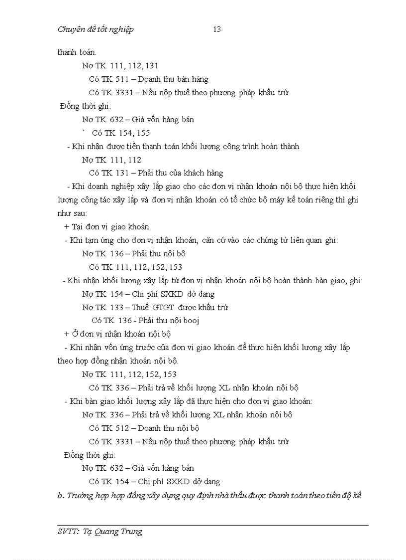 image for page Kế toán doanh thu và xác định kết quả kinh doanh tại Công ty Cổ phần Xây dựng Vinaconex 9 2