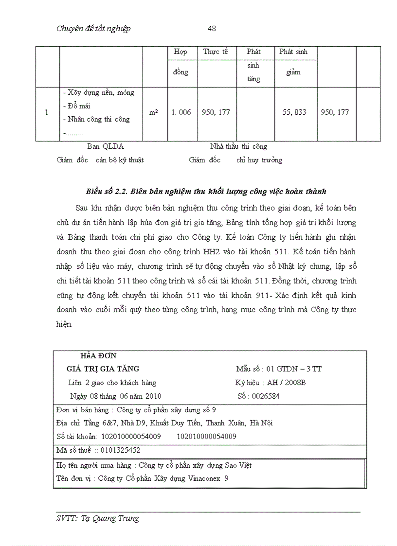 image for page Kế toán doanh thu và xác định kết quả kinh doanh tại Công ty Cổ phần Xây dựng Vinaconex 9 2