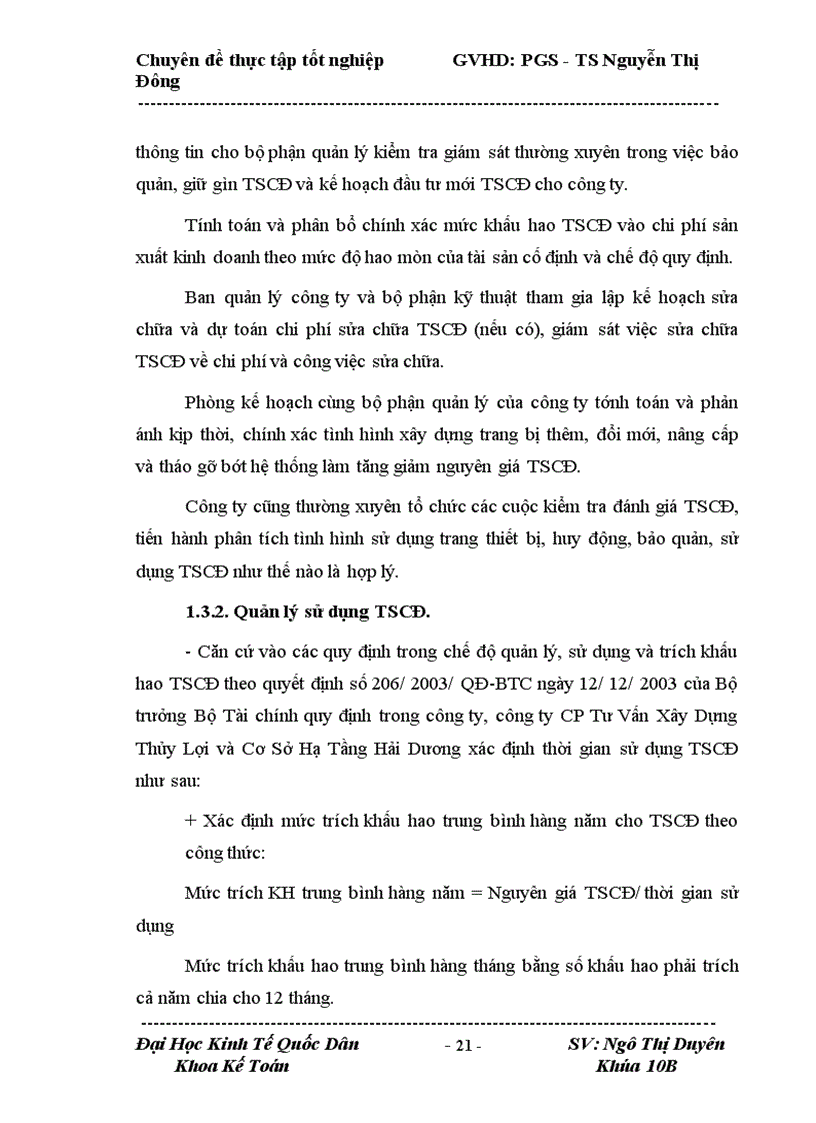 image for page Hoàn thiện hạch toán TSCĐ tại Công ty CP Tư Vấn Xây Dựng Thủy Lợi và Cơ Sở Hạ Tầng Hải Dương