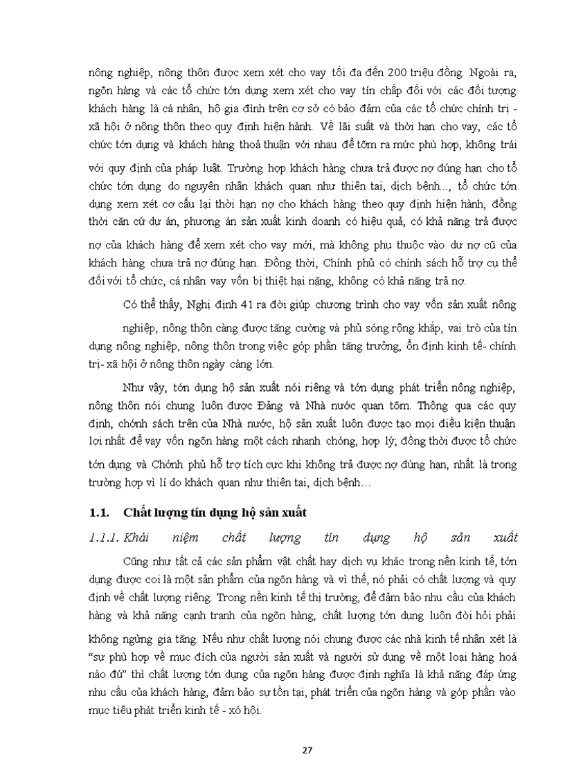 image for page Giải pháp nâng cao chất lượng tín dụng hộ sản xuất tại chi nhánh NHNo&PTNT Hoàng Mai, Hà Nội