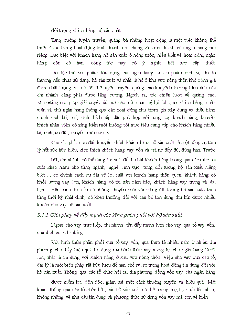image for page Giải pháp nâng cao chất lượng tín dụng hộ sản xuất tại chi nhánh NHNo&PTNT Hoàng Mai, Hà Nội