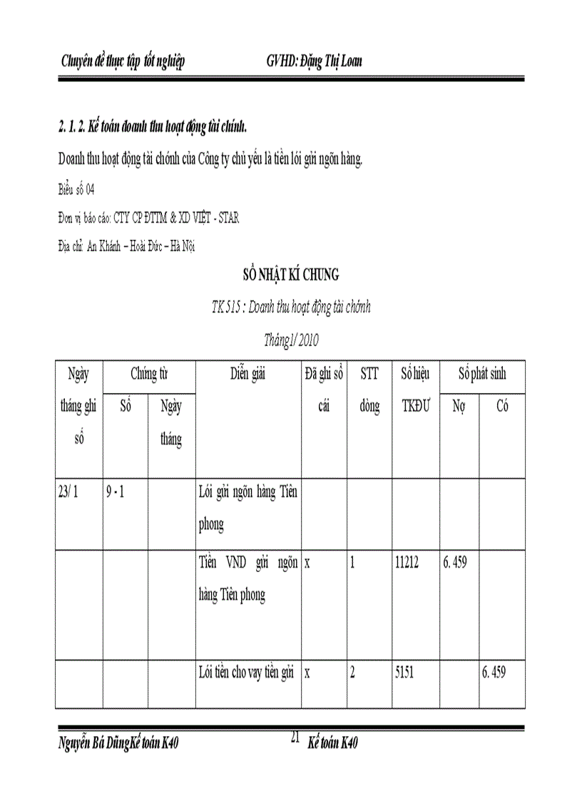 image for page Hoàn thiện kế toán bán hàng và xác định kết quả kinh doanh tại công ty cổ phần đầu tư thương mại và xây dựng Việt – star
