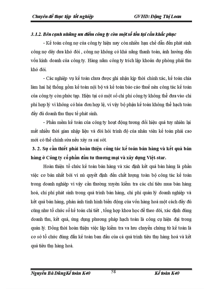 image for page Hoàn thiện kế toán bán hàng và xác định kết quả kinh doanh tại công ty cổ phần đầu tư thương mại và xây dựng Việt – star