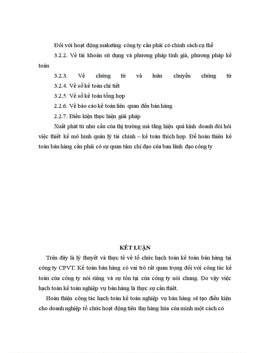 image for page Hoàn thiện kế toán bán hàng và xác định kết quả kinh doanh tại công ty cổ phần Việt Thái Quốc Tế