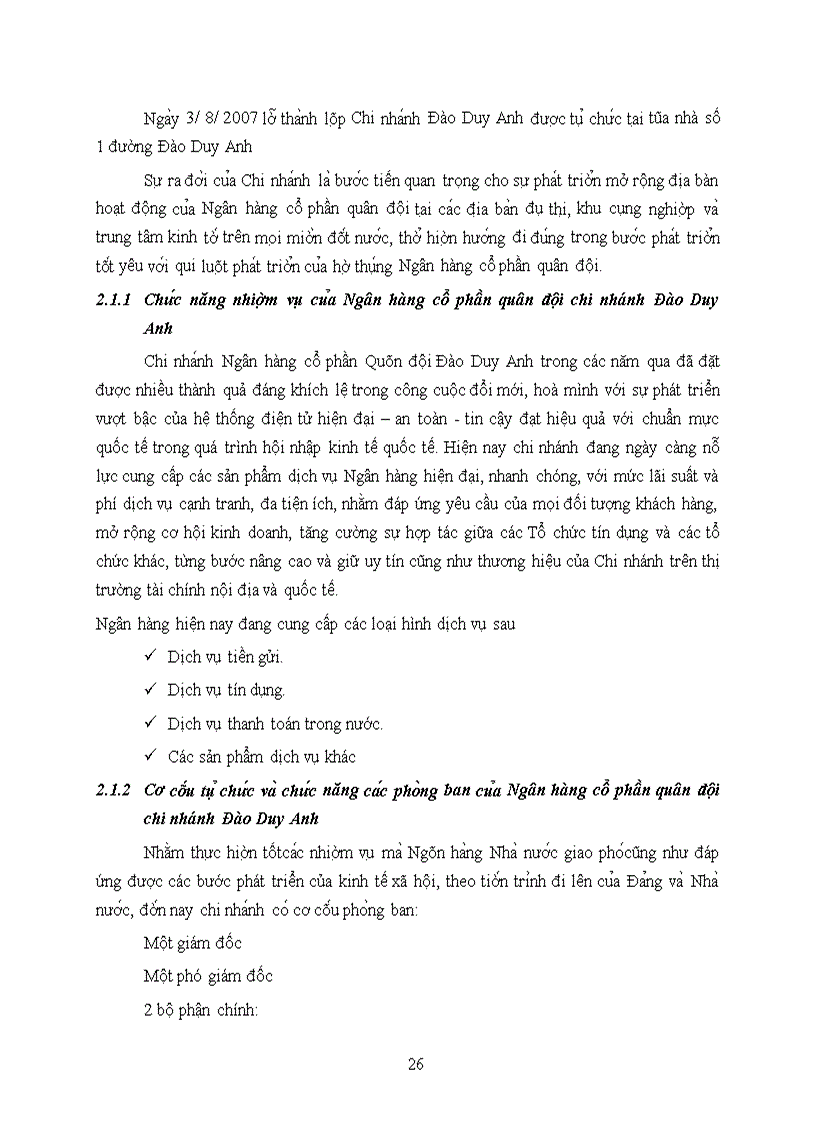 image for page Giải pháp phòng ngừa và hạn chế rủi ro tín dụng tại NHTM CP Quân đội chi nhánh Đào Duy Anh