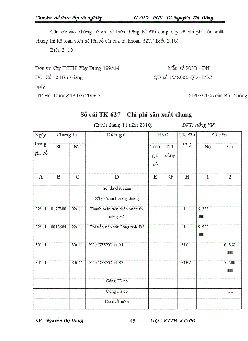 image for page Kế toán chi phí sản xuất và tính giá thành sản phẩm tại Công ty TNHH xây dựng 189A