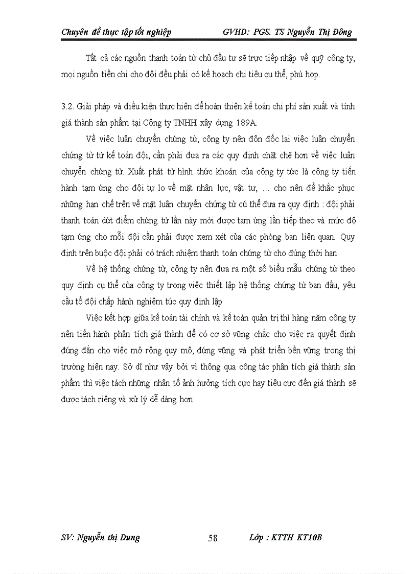 image for page Kế toán chi phí sản xuất và tính giá thành sản phẩm tại Công ty TNHH xây dựng 189A