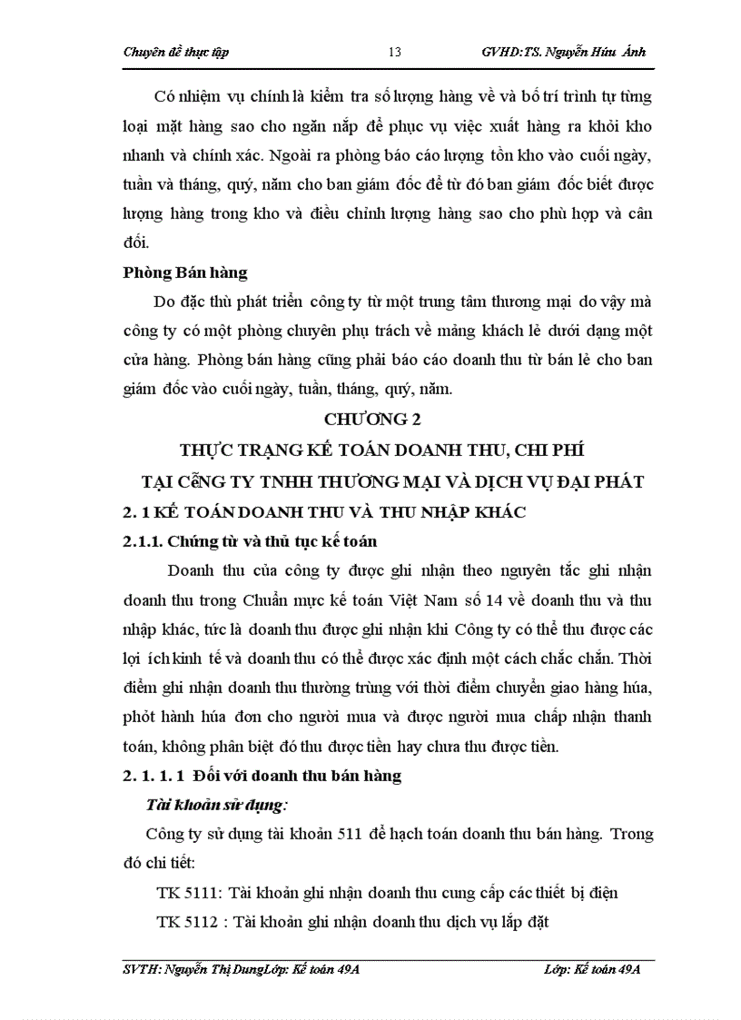 image for page Hoàn thiện kế toán doanh thu, chi phí và xác định kết quả kinh doanh tại công ty TNHH Thương Mại và Dịch Vụ Đại Phát