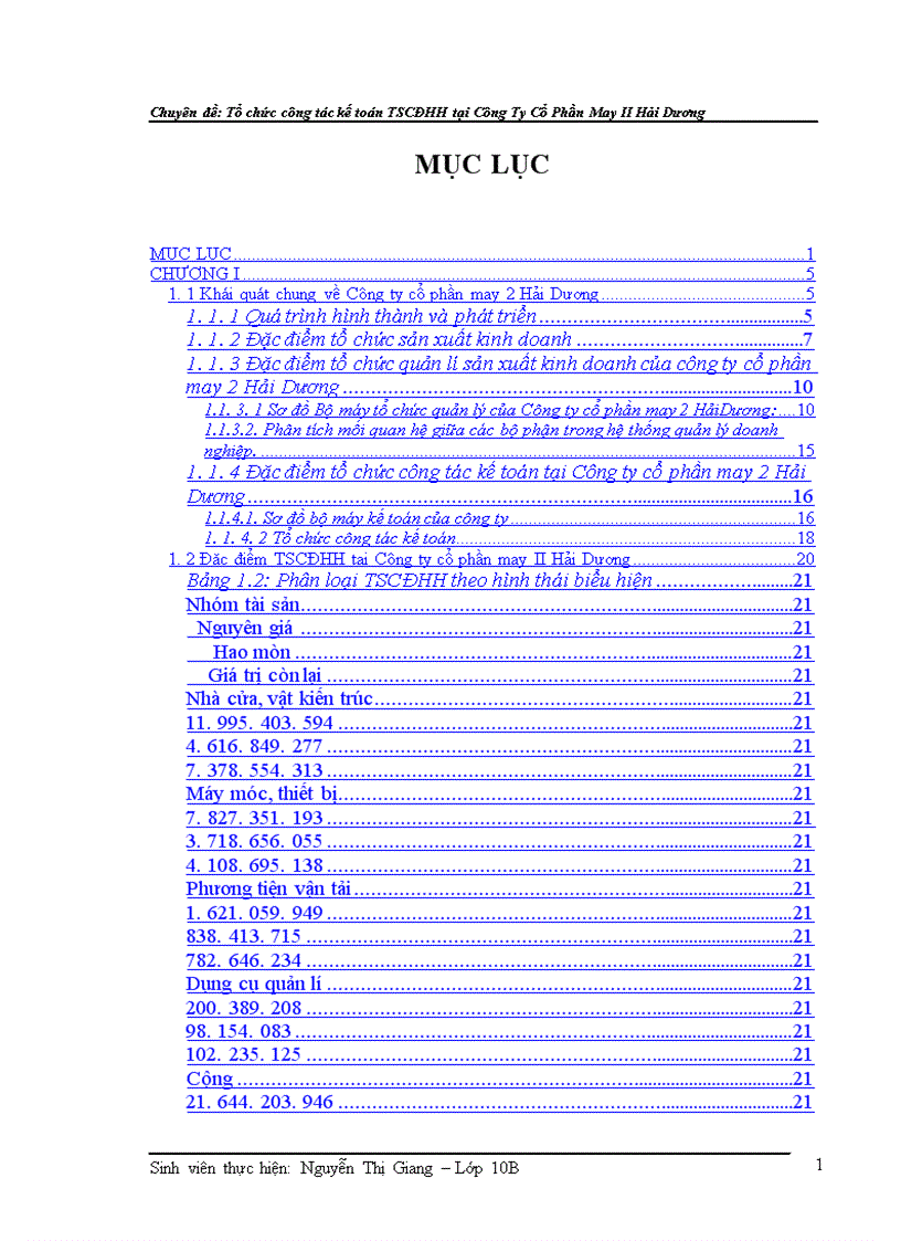 image for page Hoàn thiện công tác kế toán tài sản cố định hữu hình tại Công ty cổ phần may II Hải Dương