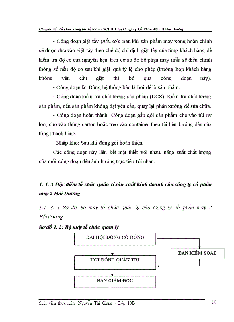 image for page Hoàn thiện công tác kế toán tài sản cố định hữu hình tại Công ty cổ phần may II Hải Dương