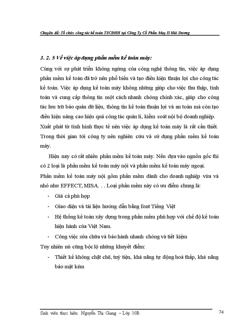 image for page Hoàn thiện công tác kế toán tài sản cố định hữu hình tại Công ty cổ phần may II Hải Dương